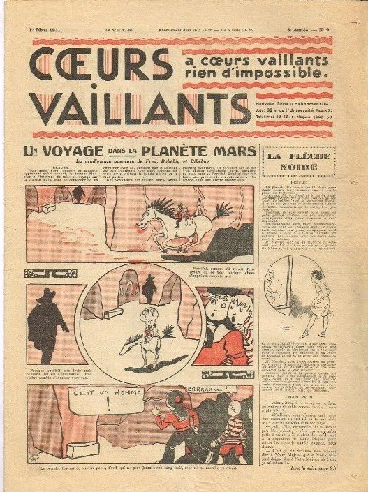 Coeurs Vaillants n°9 de 1931