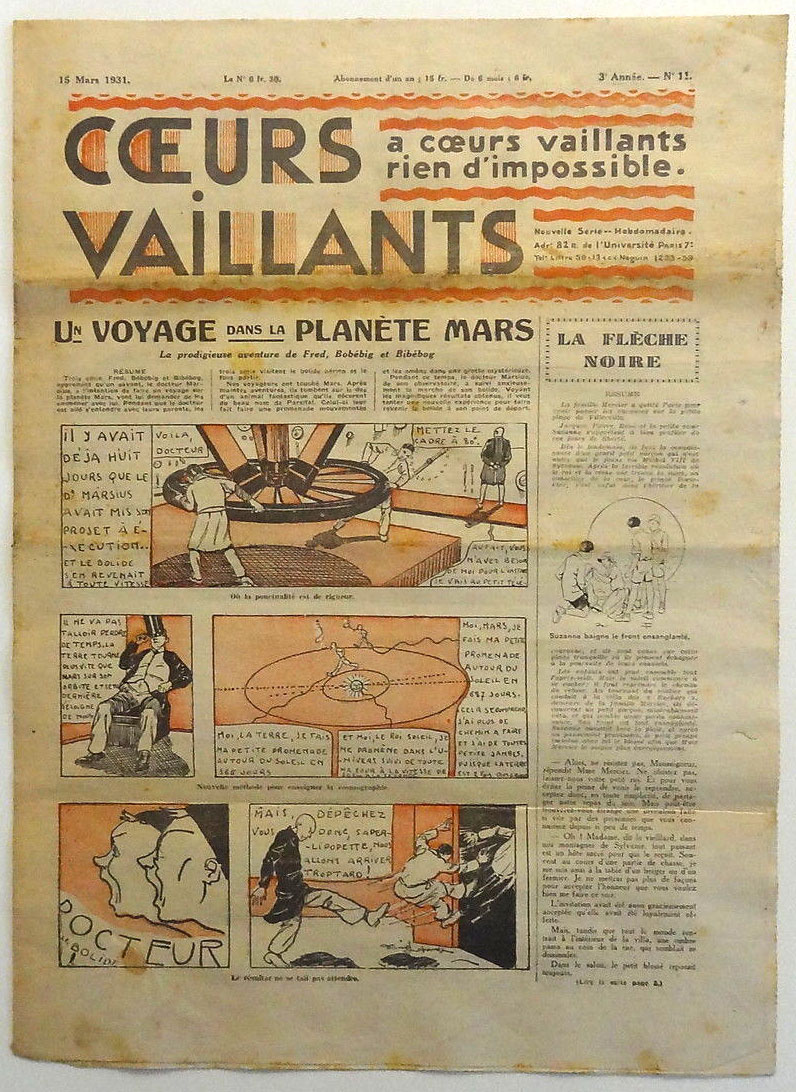 Coeurs Vaillants n°11 de 1931