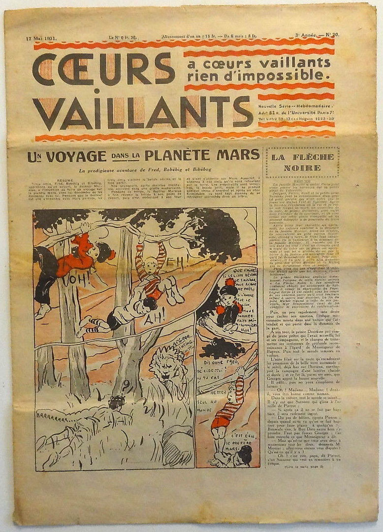 Coeurs Vaillants n°20 de 1931