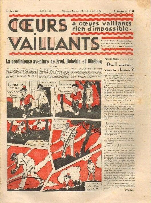 Coeurs Vaillants n°24 de 1931