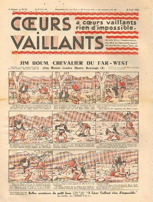 Coeurs Vaillants n°32 de 1931