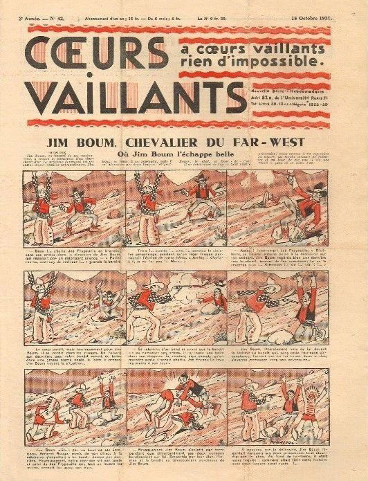 Coeurs Vaillants n°42 de 1931
