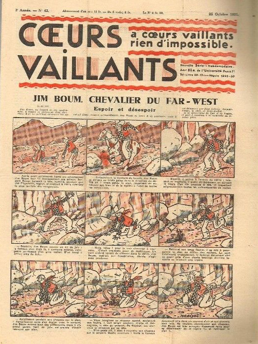 Coeurs Vaillants n°43 de 1931