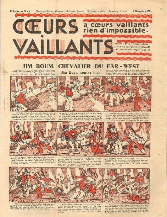 Coeurs Vaillants n°45 de 1931