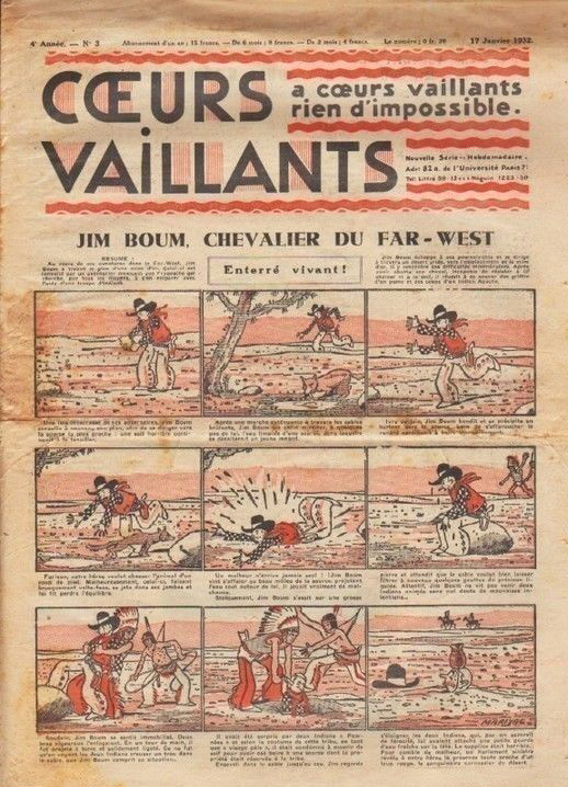 Coeurs Vaillants n°3 de 1932