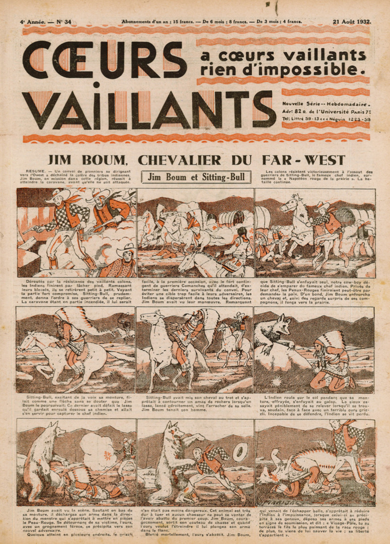Coeurs Vaillants n°34 de 1932