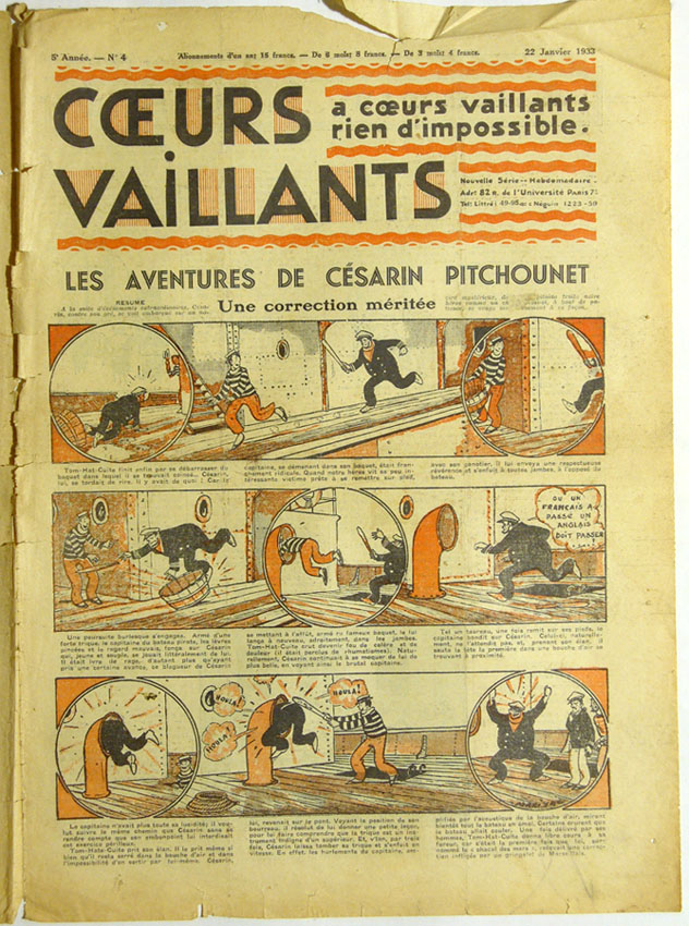 Coeurs Vaillants n°4 de 1933