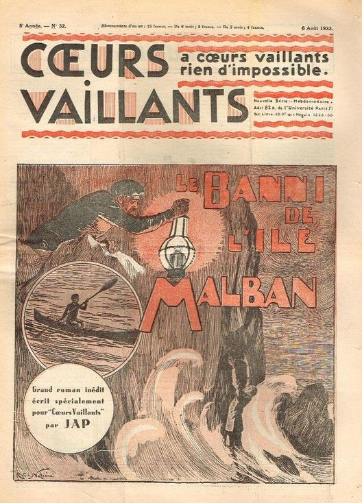 Coeurs Vaillants n°32 de 1933