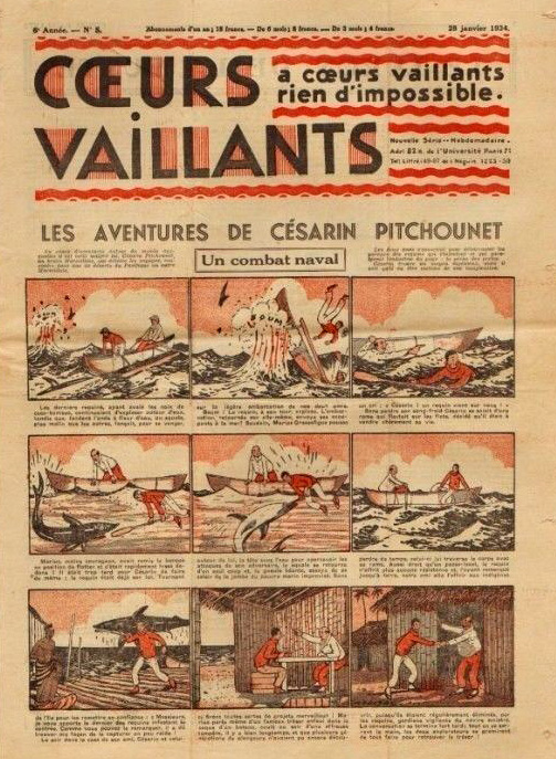 Coeurs Vaillants n°5 de 1934