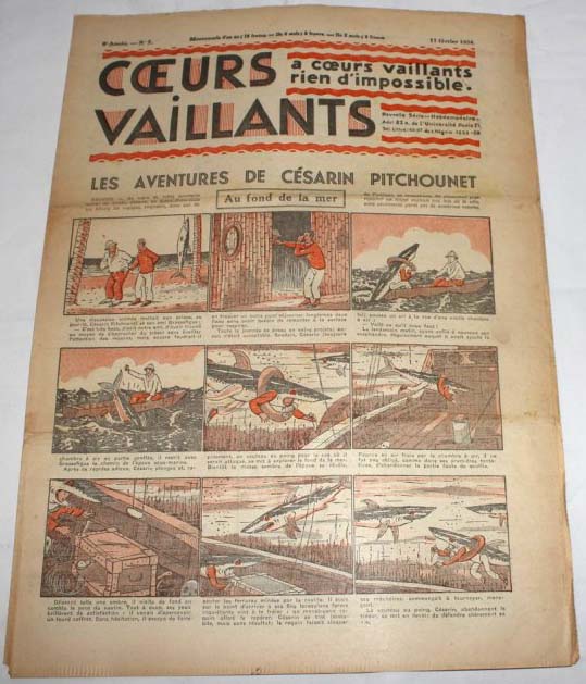 Coeurs Vaillants n°7 de 1934