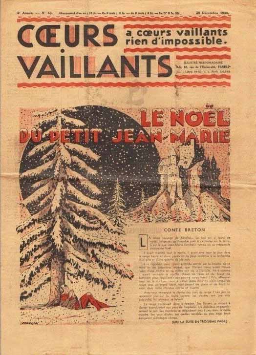 Coeurs Vaillants n°53 de 1934