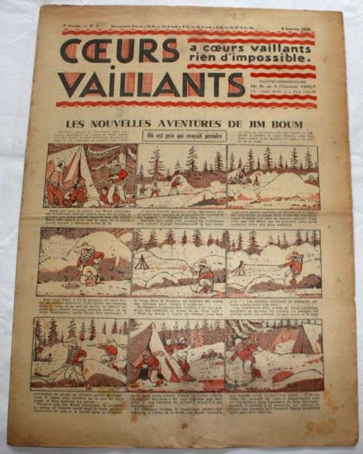 Coeurs Vaillants n°1 de 1935