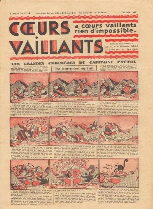 Coeurs Vaillants n°26 de 1935