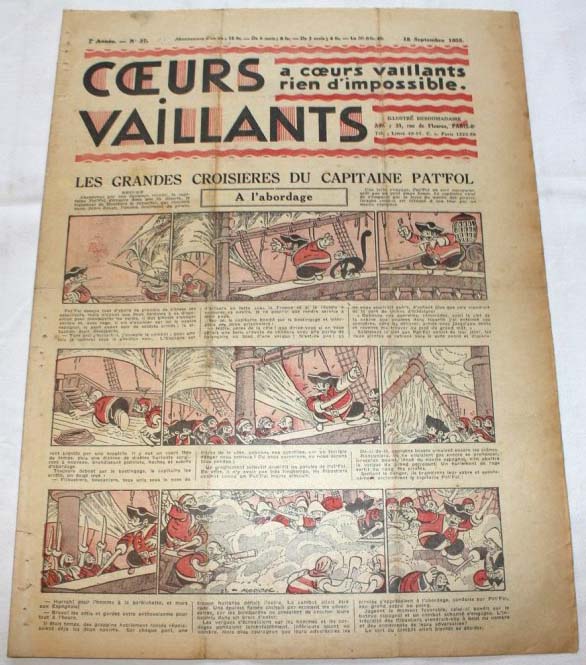 Coeurs Vaillants n°37 de 1935