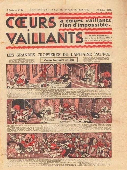 Coeurs Vaillants n°41 de 1935