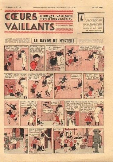 Coeurs Vaillants n°16 de 1936