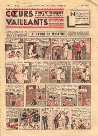 Coeurs Vaillants n°23 de 1936