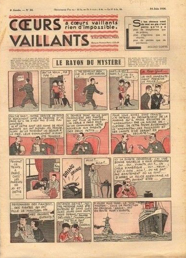 Coeurs Vaillants n°24 de 1936