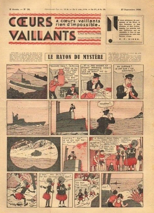 Coeurs Vaillants n°39 de 1936