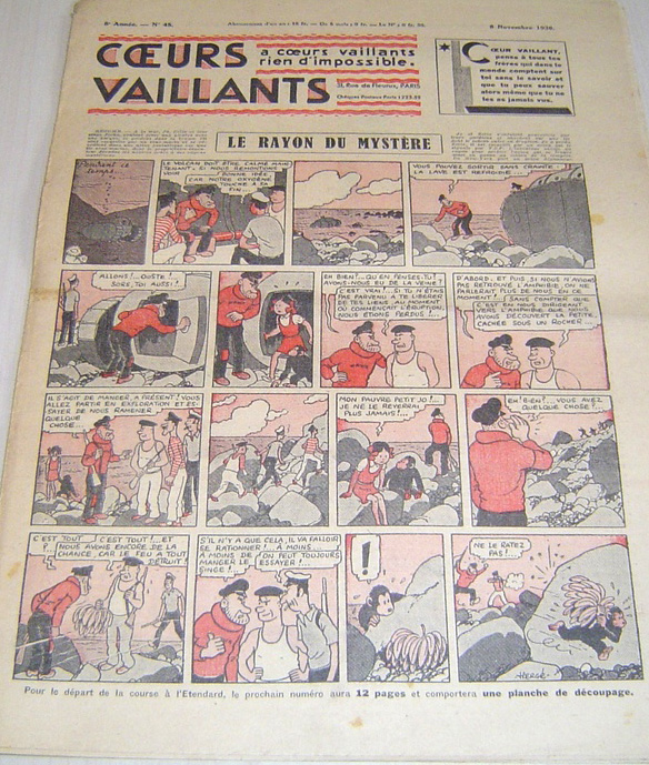 Coeurs Vaillants n°45 de 1936