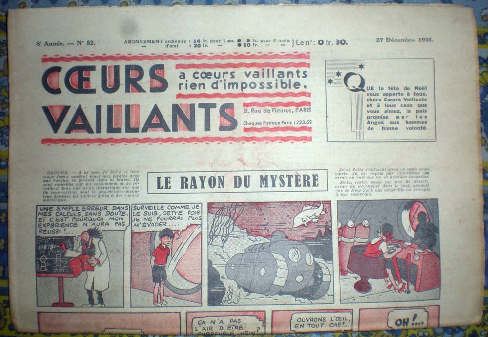 Coeurs Vaillants n°52 de 1936
