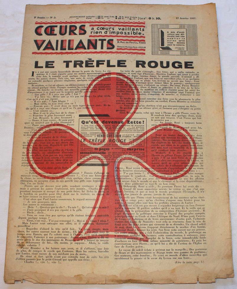 Coeurs Vaillants n°3 de 1937