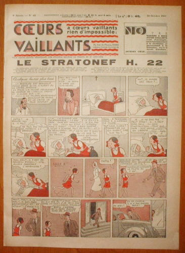Coeurs Vaillants n°41 de 1937