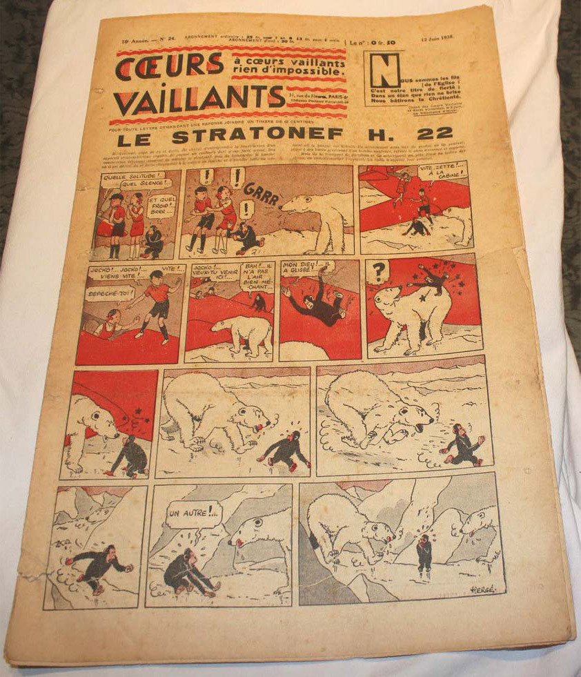 Coeurs Vaillants n°24 de 1938