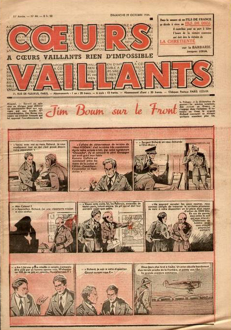 Coeurs Vaillants n°44 de 1939
