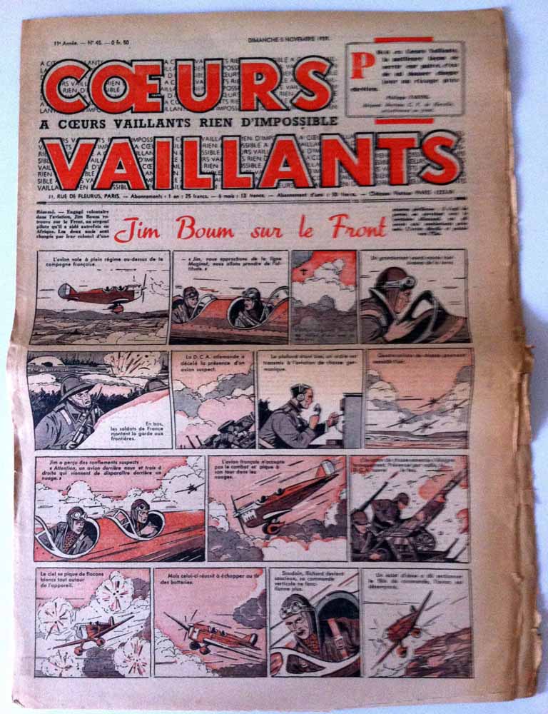 Coeurs Vaillants n°45 de 1939