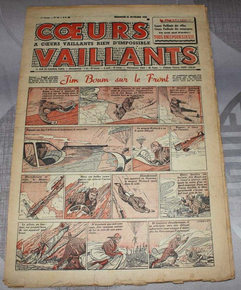 Coeurs Vaillants n°48 de 1939