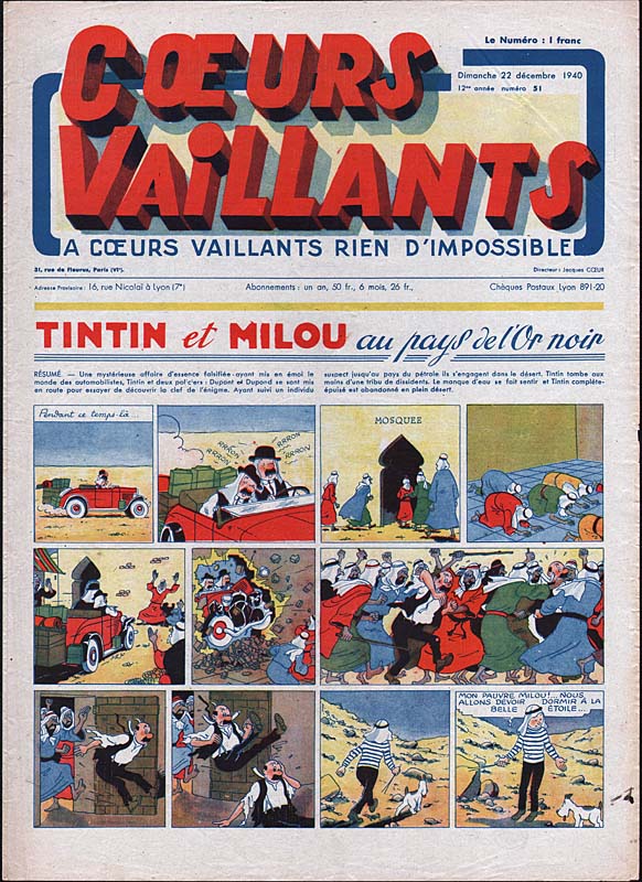 Coeurs Vaillants n°51 de 1940