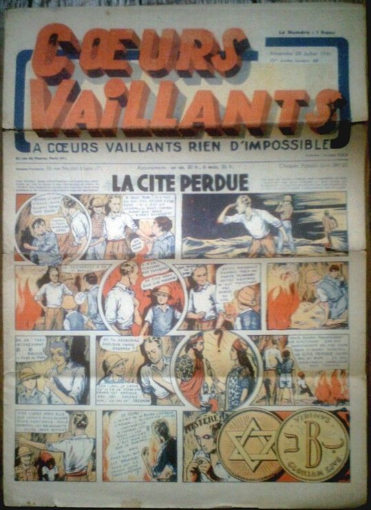 Coeurs Vaillants n°29 de 1941