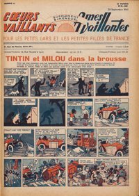 Tintin et Milou dans la brousse (Tintin au Congo)