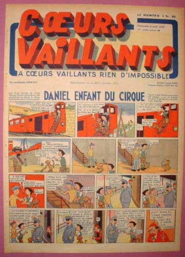 Coeurs Vaillants n°14 de 1942