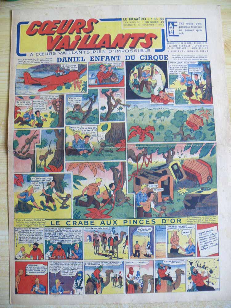 Coeurs Vaillants n°49 de 1942