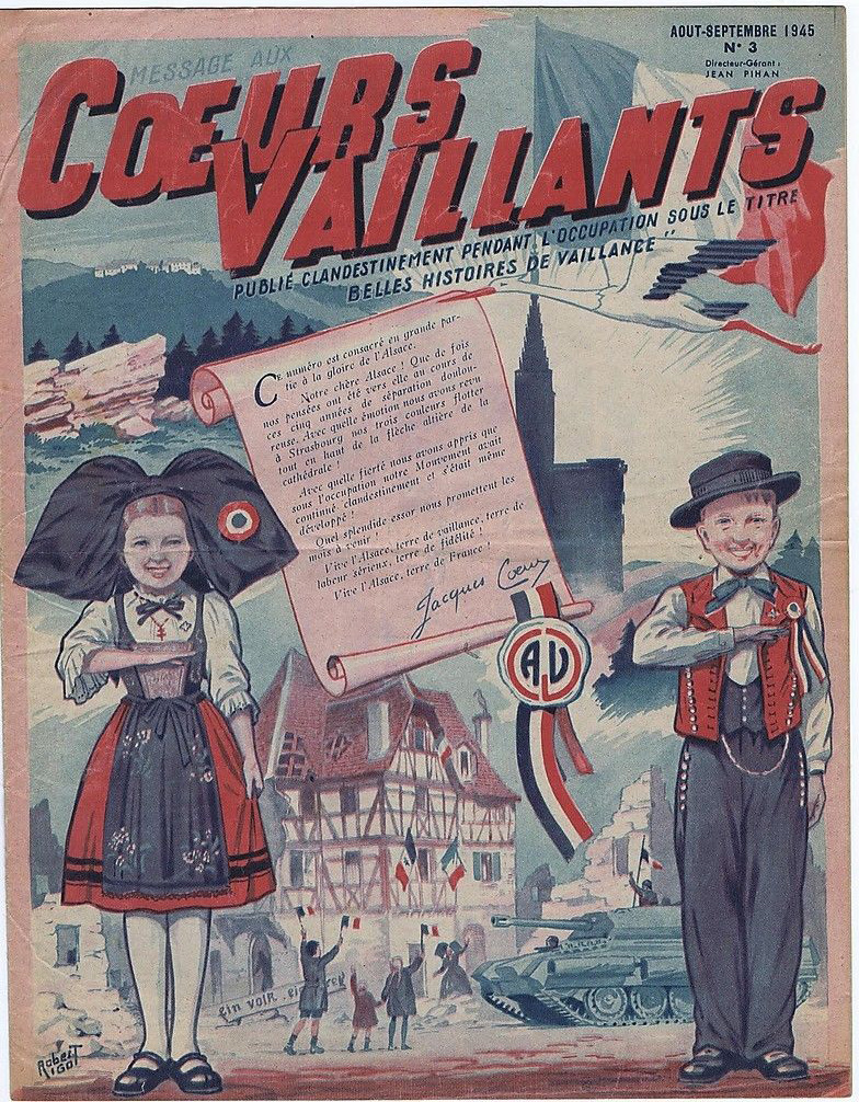 Coeurs Vaillants n°3 de 1945