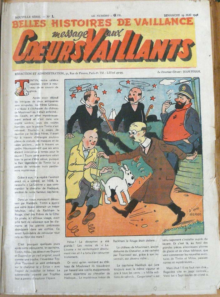 Coeurs Vaillants n°1 de 1946
