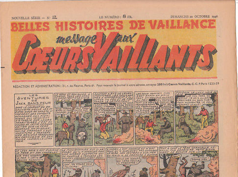 Coeurs Vaillants n°12 de 1946