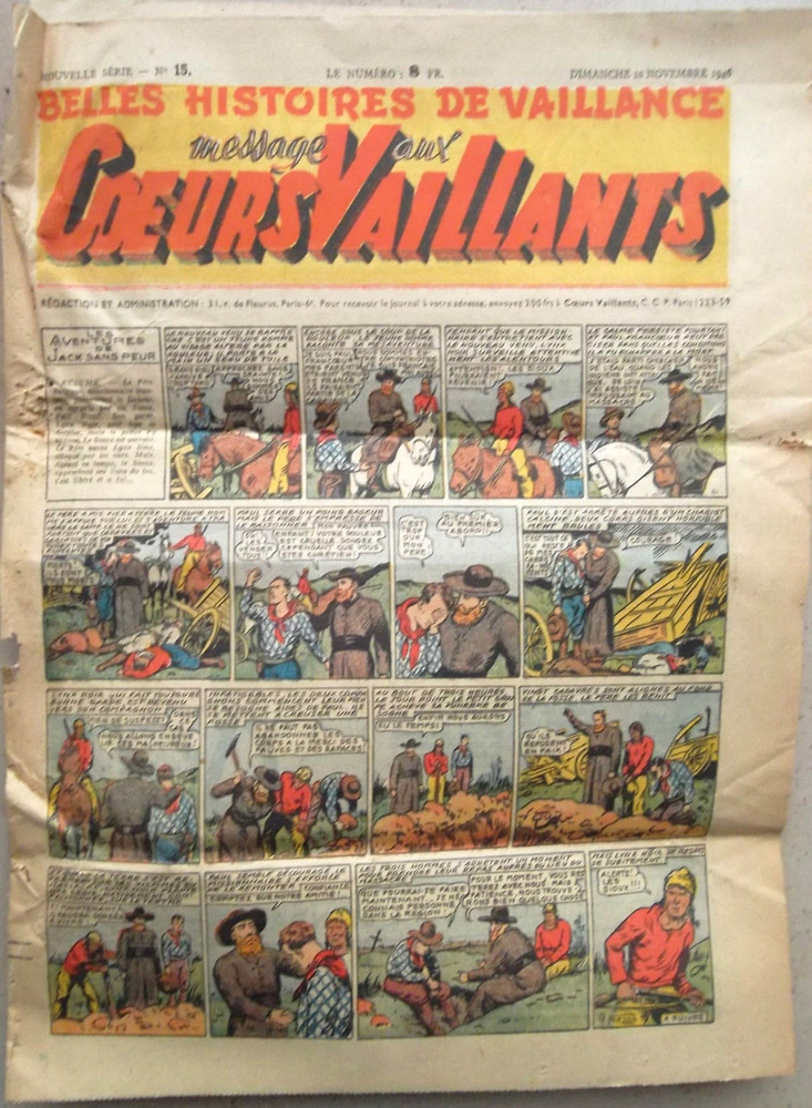 Coeurs Vaillants n°15 de 1946