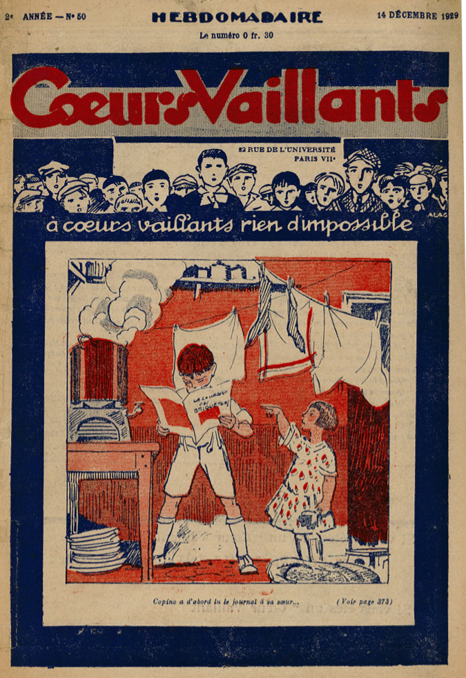Coeurs Vaillants n°50 de 1929