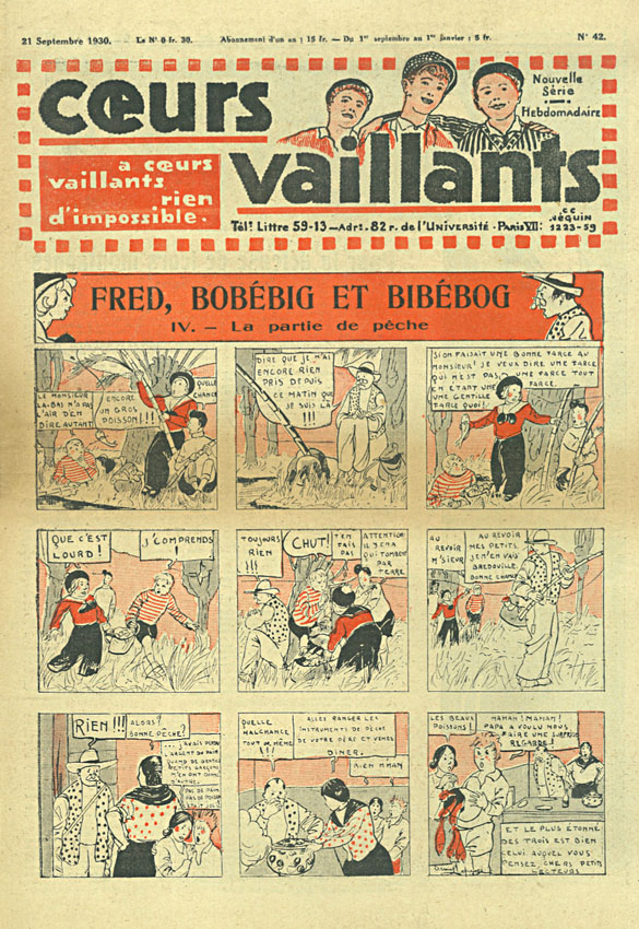 Coeurs Vaillants n°42 de 1930