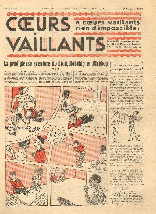 Coeurs Vaillants n°25 de 1931