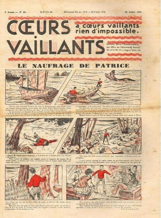 Coeurs Vaillants n°28 de 1931