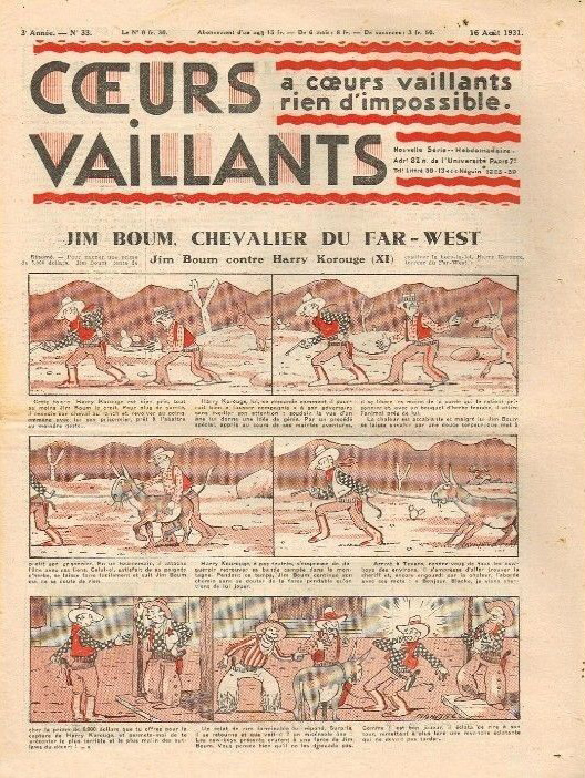 Coeurs Vaillants n°33 de 1931