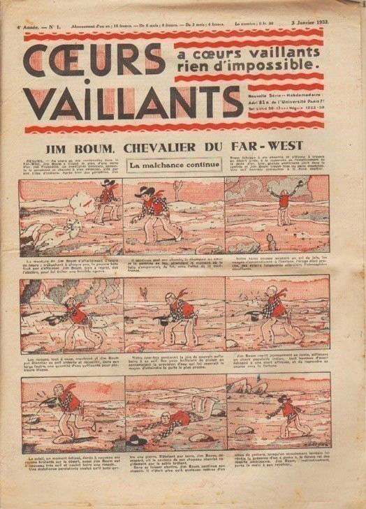 Coeurs Vaillants n°1 de 1932