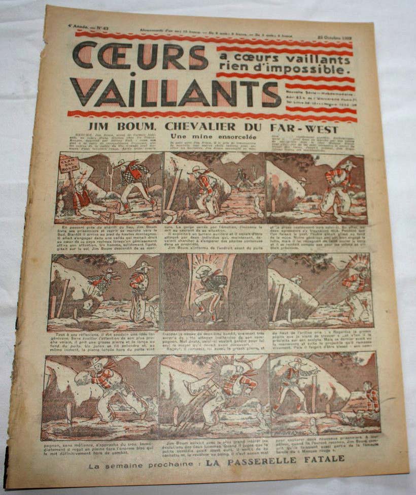 Coeurs Vaillants n°43 de 1932
