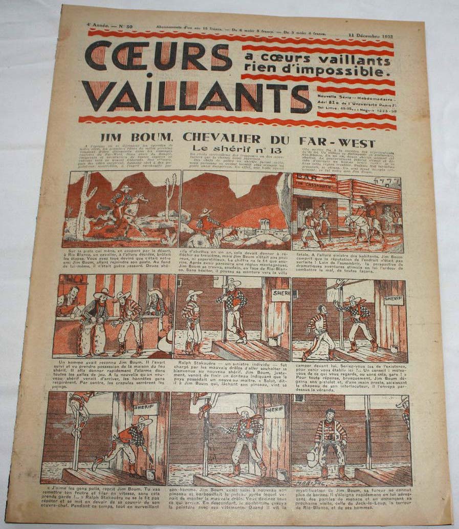 Coeurs Vaillants n°50 de 1932