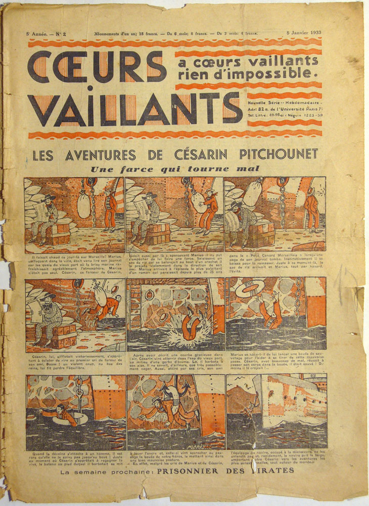 Coeurs Vaillants n°2 de 1933