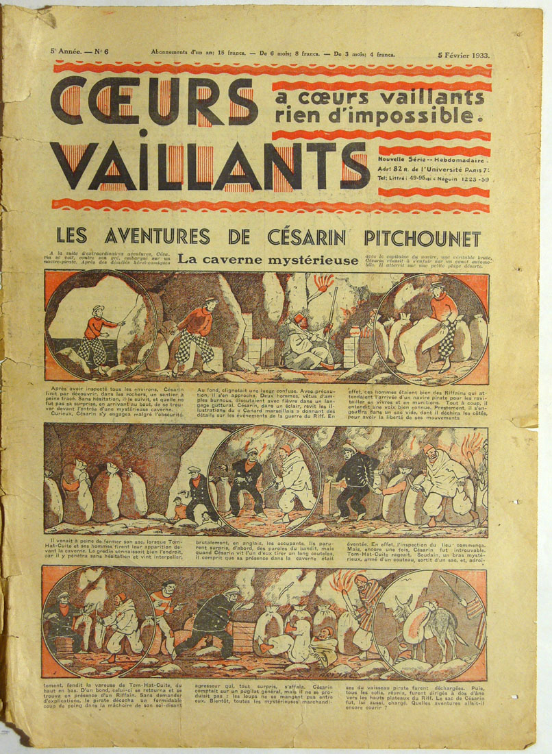 Coeurs Vaillants n°6 de 1933